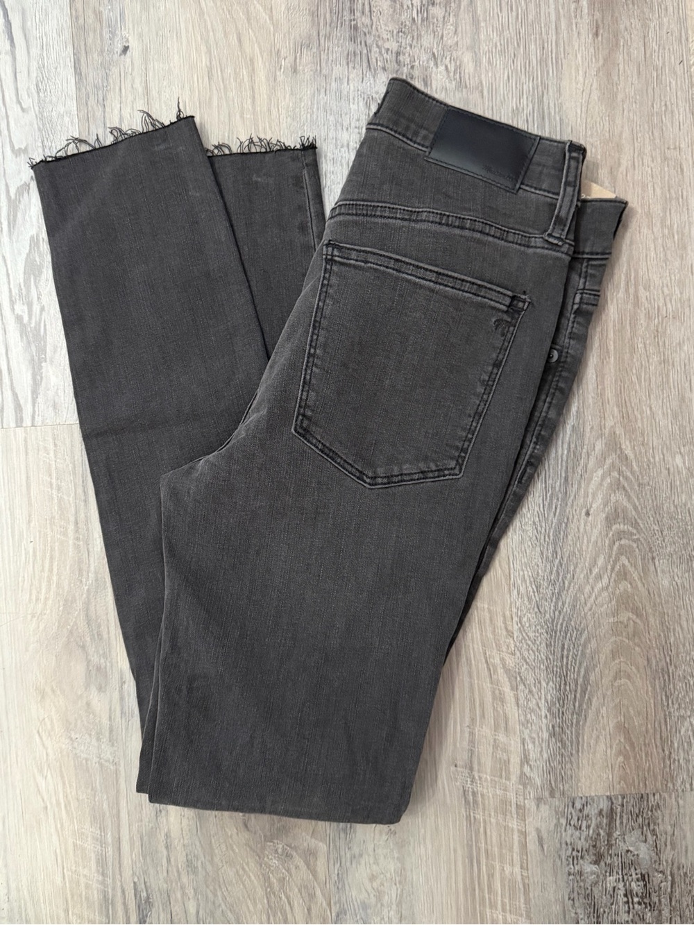 Madewell 9" Mid-Rise Skinny Jeans in Black Sea NWT Size 27 - Picture 8 of 9